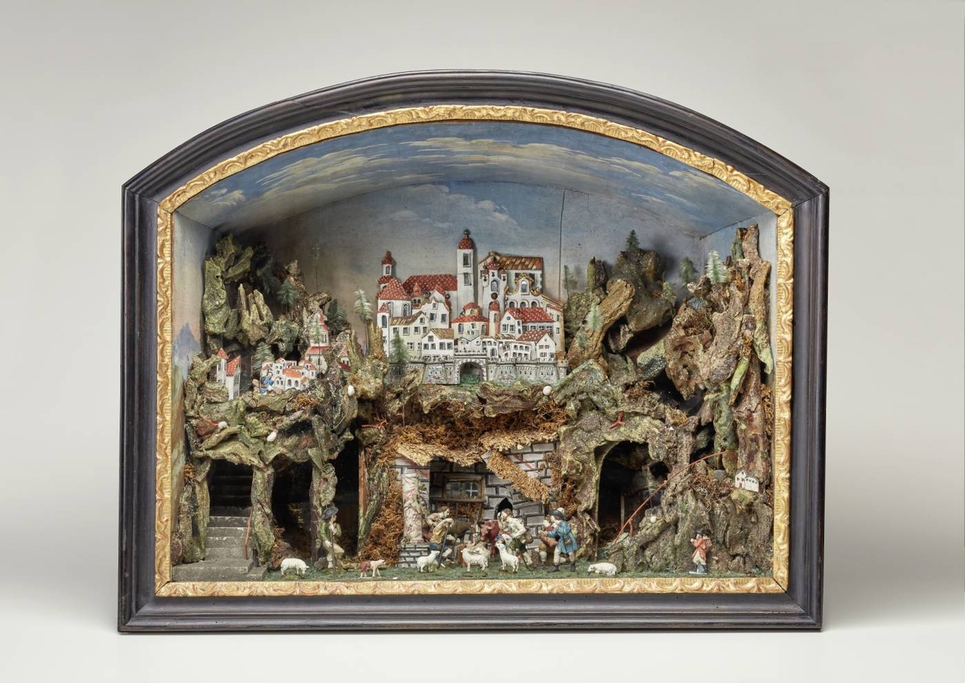 Krippe (Kastengrippe), Künstler Unbekannt, 18 Jahrhundert, © Salzburg Museum