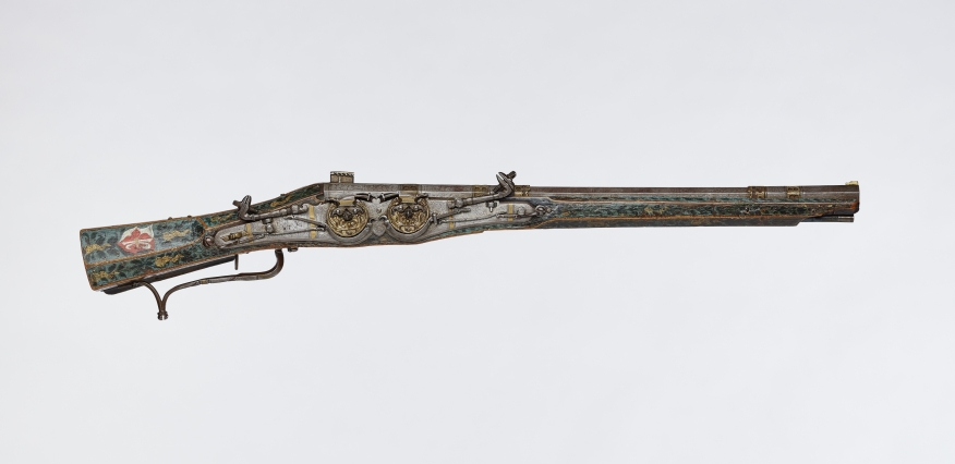 Doppelradschlossgewehr des Salzburger Erzbischofs Matthäus Lang (1519–1540), 1534, © Salzburg Museum/Stiftung Imfeld
