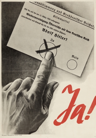 Wiedervereinigung Österreichs mit dem Deutschen Reich, 1938, © Salzburg Museum